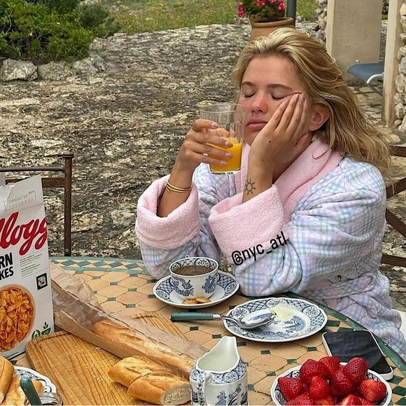 NWT Djerf Avenue x Frankie’s Bikinis ROBE - Picture 5 of 11